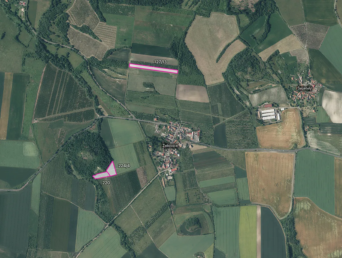Prodej pole 16344 m²